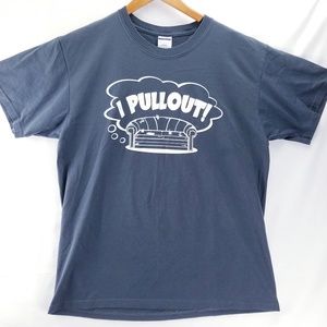 Comedy Jerzees mens Large Pullout Couch CrwneckC11